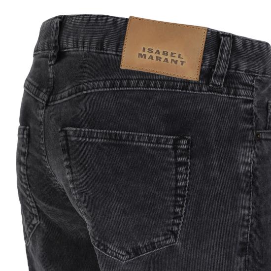 25FW 이자벨마랑 스트레이트 팬츠 PA0477FBC1G02E01VB VINTAGE BLACK - ISABEL MARANT