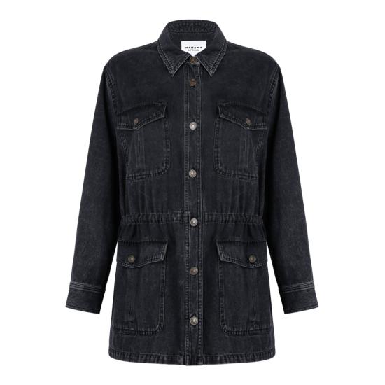 25FW 이자벨마랑 자켓 VE0527FAB1H04E01VB VINTAGE BLACK