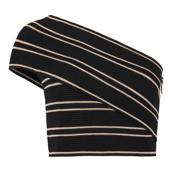 25FW 발망 반팔 티셔츠 FF1AF058KI52EAD NOIR OR