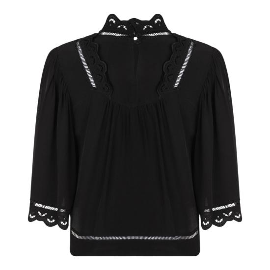 25FW 이자벨마랑 반팔 티셔츠 HT0662FAC3J11I01BK BLACK - ISABEL MARANT