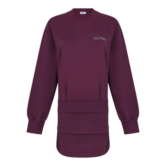 25FW 디 아티코 미디 원피스 251WCA00393JJF006AA114 PURPLE