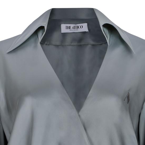 25FW 디 아티코 미디 원피스 251WCA00394VVV088AA084 GREY - THE ATTICO