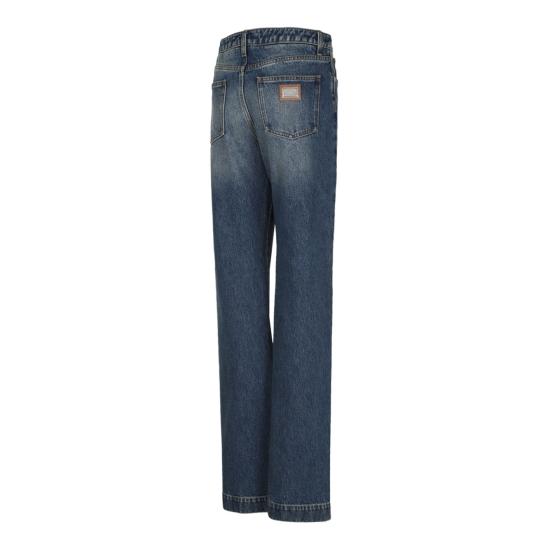 25FW 돌체앤가바나 스트레이트 팬츠 FTDDFDG8NV3S9001 COMBINED COLOUR - DOLCE & GABBANA