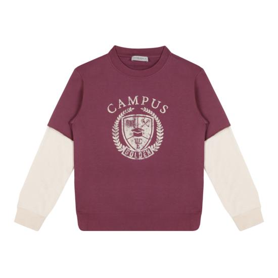 24FW [키즈] 골든구스 트레이닝 상의 GKP02056P00174845430DAMSONARCTICWOLF