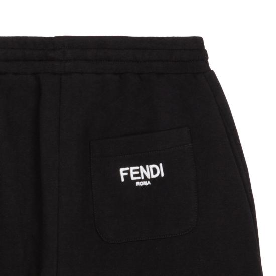  [키즈] 펜디 팬츠 JUF065AJ2UF11FU BLACK ZUCCA - FENDI