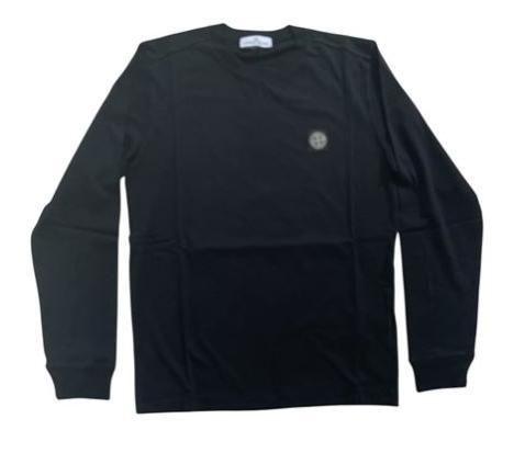 25FW [키즈] 스톤 아일랜드 티셔츠 K2S162100003S0047V0029 BLACK