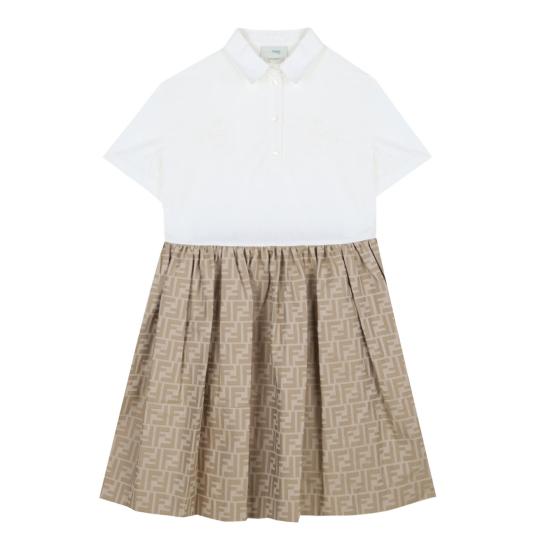  [키즈] 펜디 원피스 JFB664ALO6F1F4G TRENCH