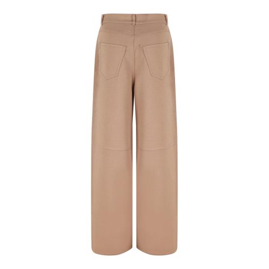 25FW 에스막스마라 스트레이트 팬츠 2529786021600MERLOT020005 CAMEL - 'S MAX MARA