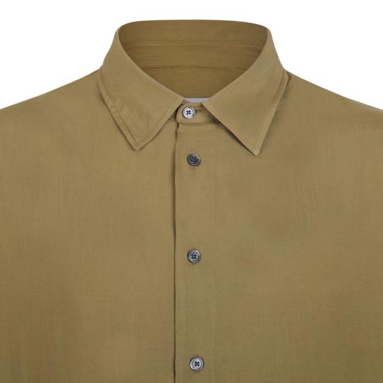 25FW 아미 긴팔 셔츠 USH767VI0036298 BROWN - AMI