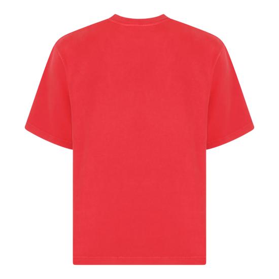 25FW 카사블랑카 반팔 티셔츠 MPF25JTS04401REDCASABLANCACHROME - CASABLANCA