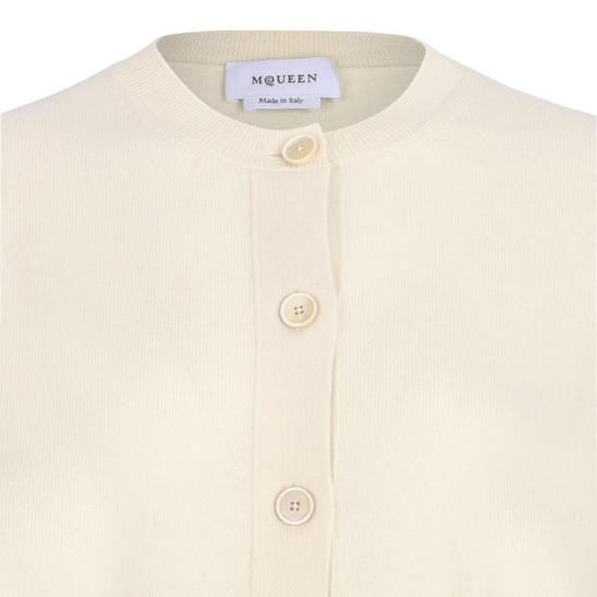 25FW 알렉산더 맥퀸 스웨터 829289Q1BC89288 IVORY IVORY - ALEXANDER MCQUEEN