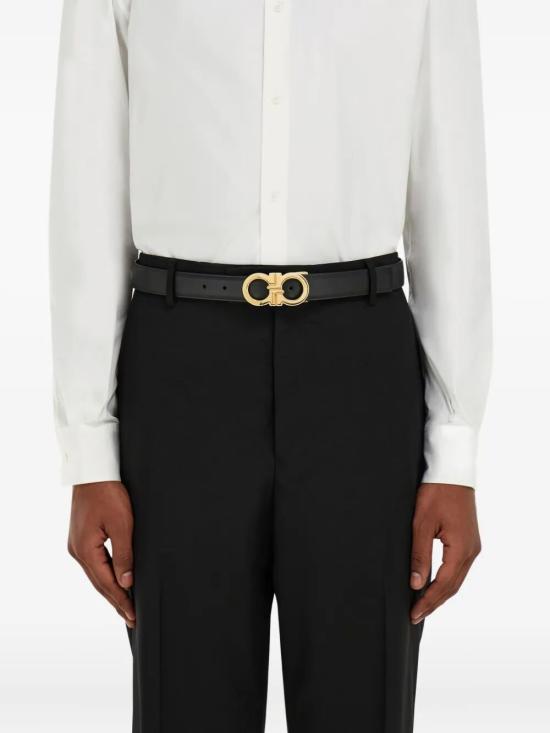 26SS 살바토레 페라가모 가죽 벨트 6706440791061 NERO BLACK - SALVATORE FERRAGAMO