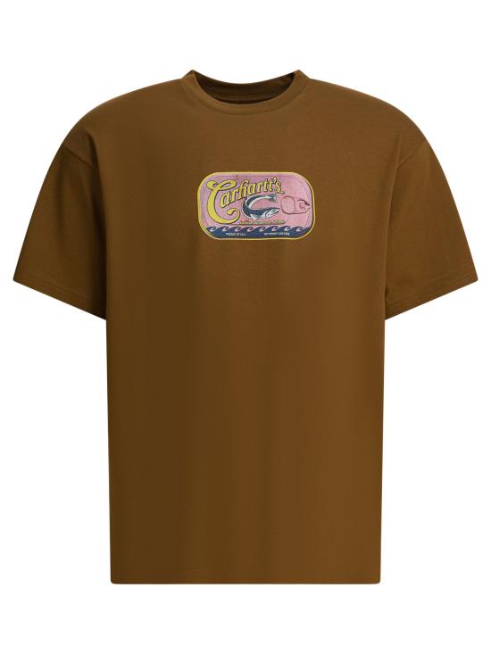 26SS 칼하트 WIP 반팔 티셔츠 I036005HZXX BROWN