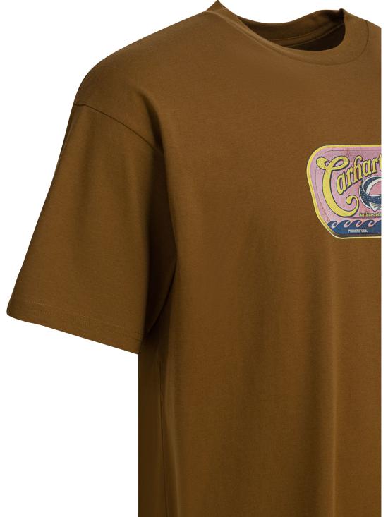 26SS 칼하트 WIP 반팔 티셔츠 I036005HZXX BROWN - CARHARTT WIP