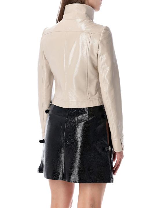 26SS 쿠레쥬 가죽 자켓 PERCBL005VY0014 9100 MASTIC GREY - COURREGES