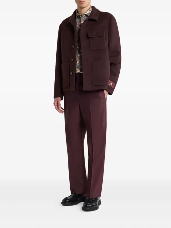 25FW 에트로 자켓 MRCA004999TJB37 R0369 BURGUNDY - ETRO