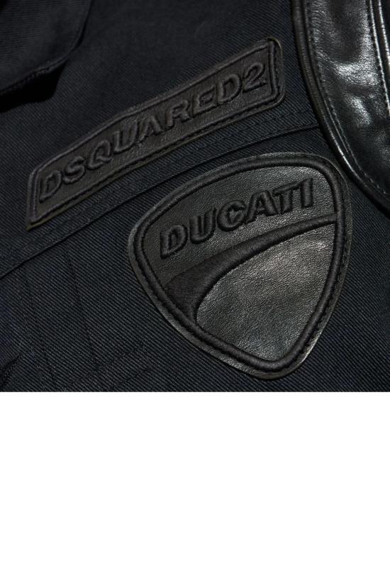 25FW 디스퀘어드2 봄버 자켓 S71AN0649D30020 900 BLACK - DSQUARED2