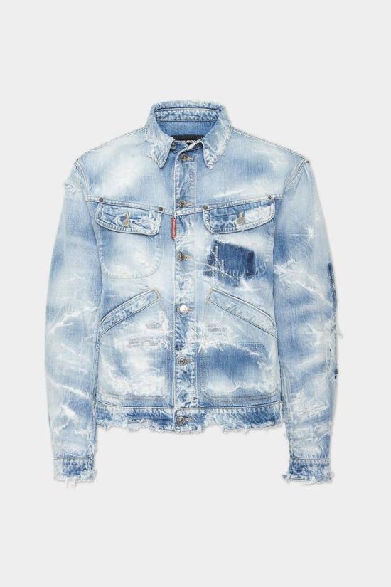 25FW 디스퀘어드2 자켓 S71AN0635D30011 470 NAVY BLUE