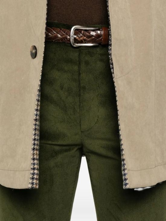 25FW 에트로 스트레이트 팬츠 MREA003499TU5M4 V0282 GREEN - ETRO