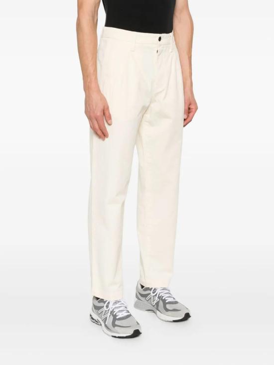 25FW 씨피 컴퍼니 스트레이트 팬츠 19CMPA213A110458G 402 PISTACHIO SHELL - C.P. COMPANY