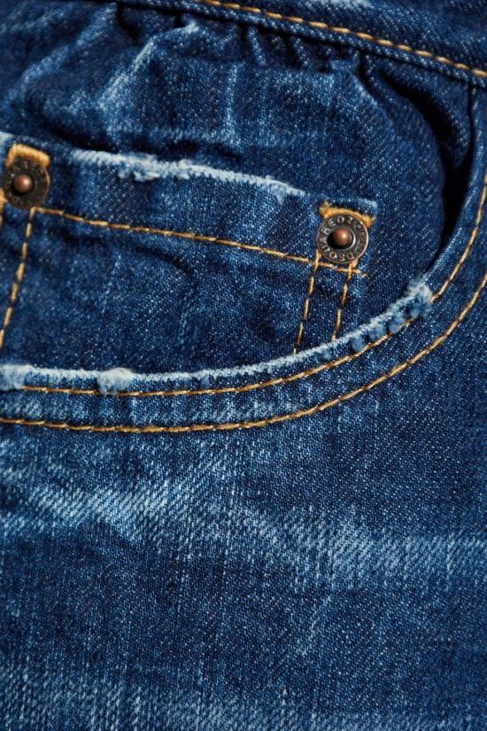 25FW 디스퀘어드2 스트레이트 팬츠 S71LB1638D30011 470 NAVY BLUE - DSQUARED2