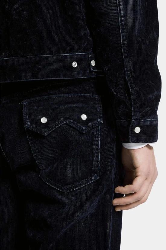 25FW 디스퀘어드2 스트레이트 팬츠 S74LB1765D30017 470 NAVY BLUE - DSQUARED2