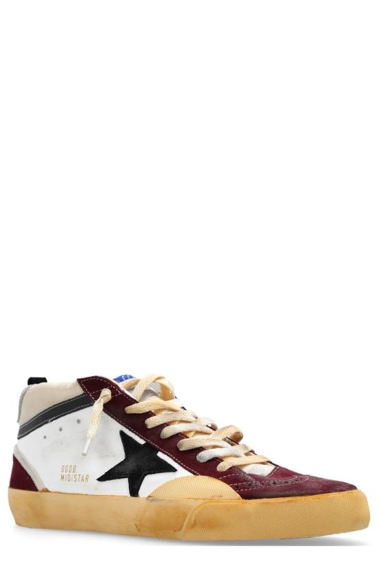 26SS 골든구스 스니커즈 GMF00460F004009 82103 CREAM WINE RED BLACK - GOLDEN GOOSE