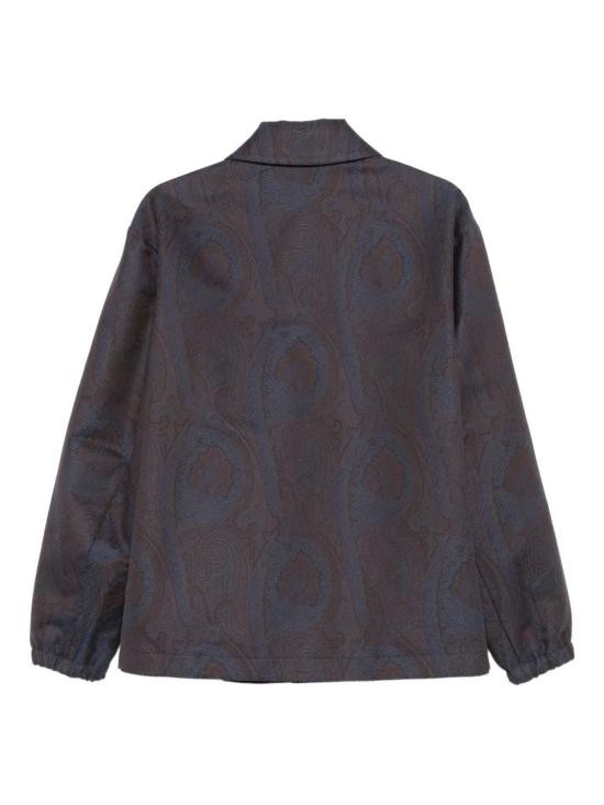 25FW 에트로 자켓 MRBA007499TJEC2 S9883 MULTICOLOUR ON BLUE BASE - ETRO