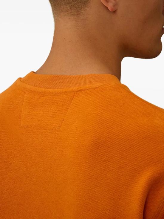 25FW 씨피 컴퍼니 스웨터 19CMSS249A006614G 434 ORANGE - C.P. COMPANY