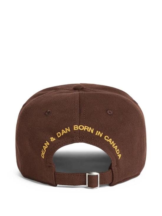 25FW 디스퀘어드2 볼캡 BCM401105C00001 5104 MARRONE SCURO - DSQUARED2