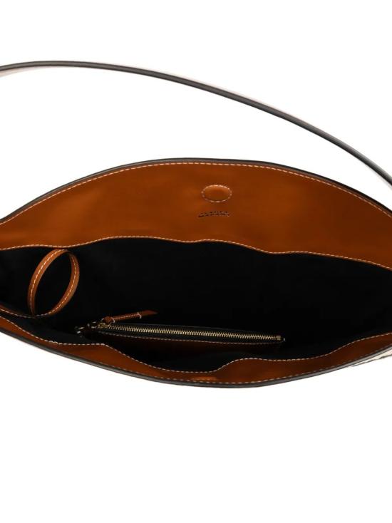 25FW 이자벨마랑 OSKAN 오스칸 문 숄더백 PP0200FAB2X16M NLCG NATURAL COGNAC - ISABEL MARANT