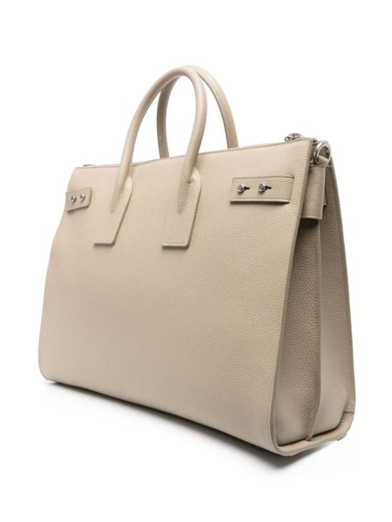 26SS 생로랑 삭 드 주르 씬 라지 그레인 레더백 737586DTI0E 9607 SEA SALT - SAINT LAURENT