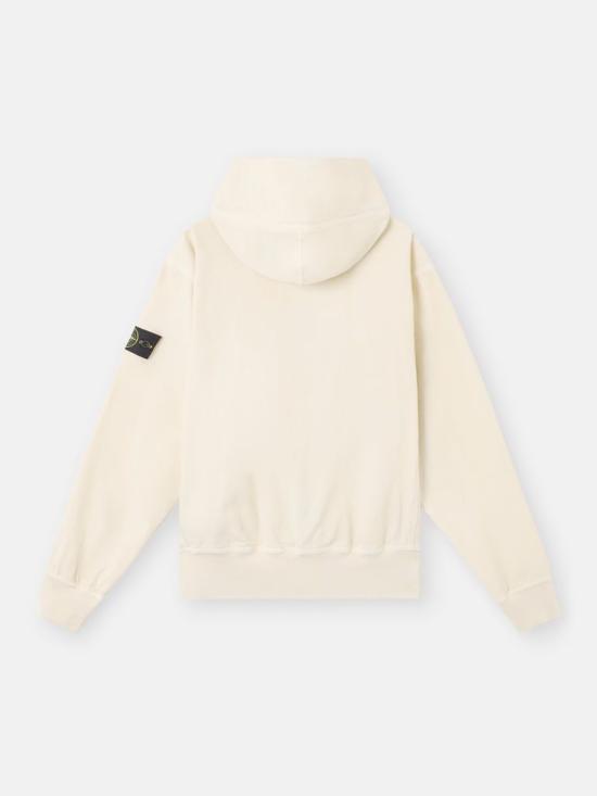 25FW 스톤 아일랜드 후드 티셔츠 K2S156100017S0184 V0193 IVORY - STONE ISLAND