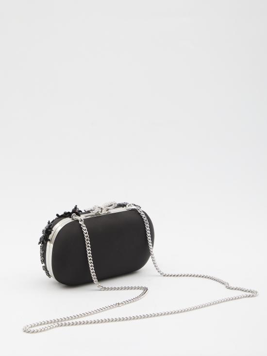 26SS 셀프 포트레이트 클러치/파우치 RS26304 BLACK - SELF PORTRAIT