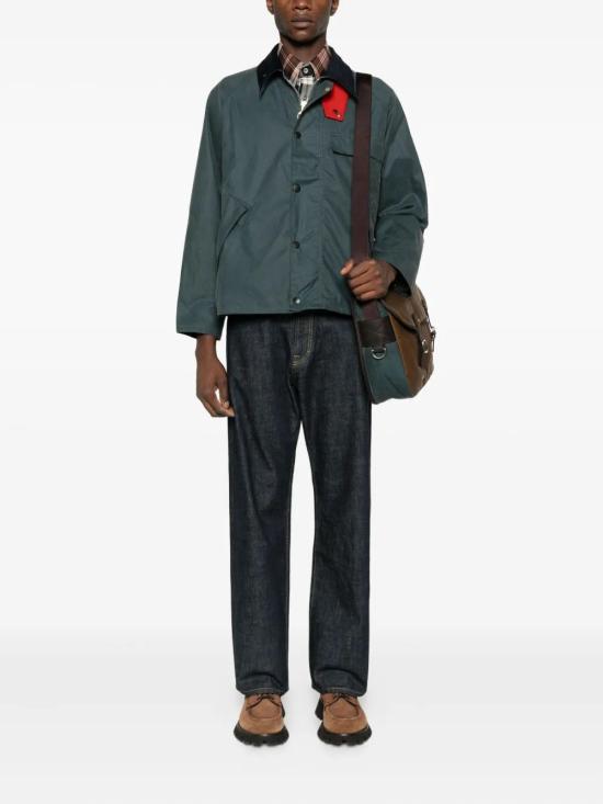 25FW 바버 폴 스미스 X 바버 트랜스포트 비데일 왁스 자켓 MWX2516GY91 GY91DARKSLATE - BARBOUR