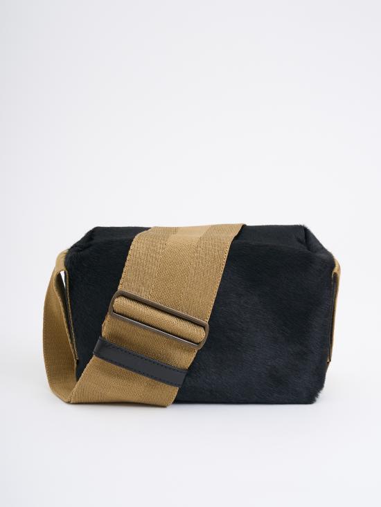  우마 왕 토트백 MUB0022UW924 BLACK BROWN