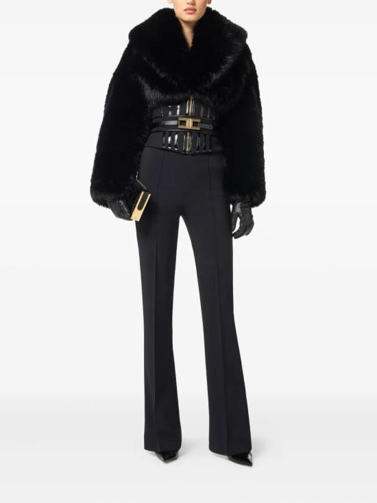 25FW 엘리자베타프랜치 스트레이트 팬츠 PA14157E2 110NERO - ELISABETTA FRANCHI