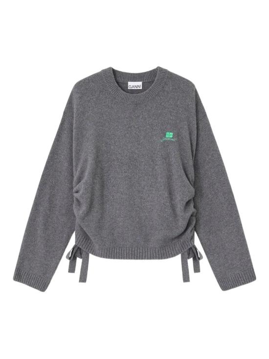 25FW 가니 가디건 K2632 220CHARCOALGR