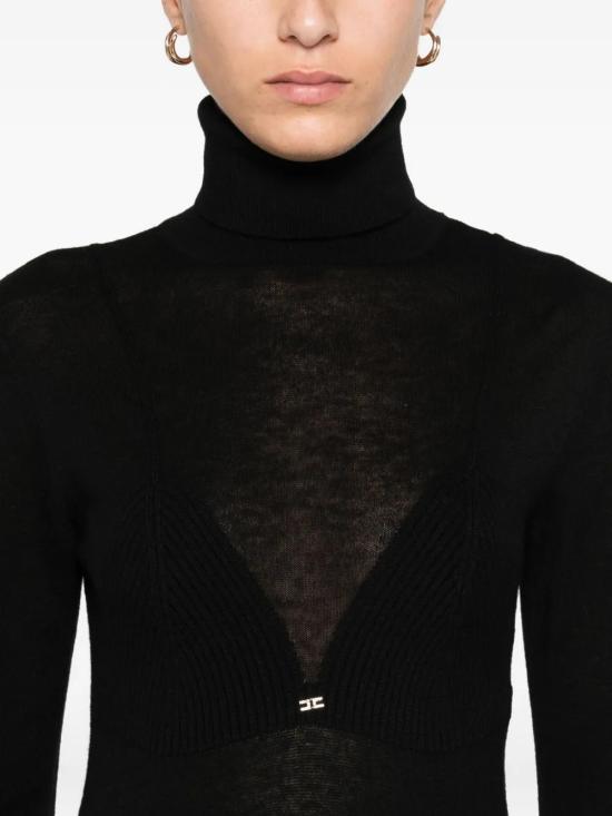 25FW 엘리자베타프랜치 미디 원피스 AM30S57E2 110NERO - ELISABETTA FRANCHI