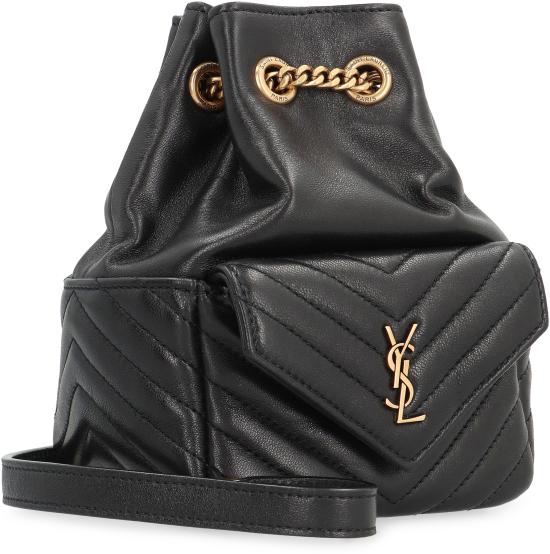 25FW 생로랑 나노 버킷백 760745 1EL071000 BLACK - SAINT LAURENT