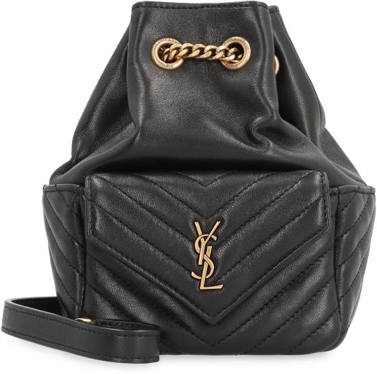 25FW 생로랑 나노 버킷백 760745 1EL071000 BLACK - SAINT LAURENT