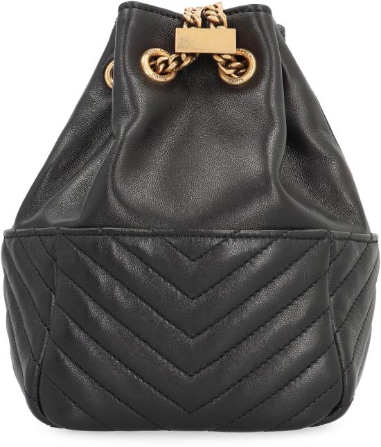 25FW 생로랑 나노 버킷백 760745 1EL071000 BLACK - SAINT LAURENT