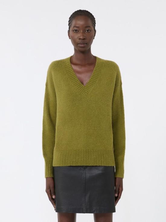 25FW 위켄드막스마라 스웨터 2525366122600009 GREEN - WEEKEND MAX MARA