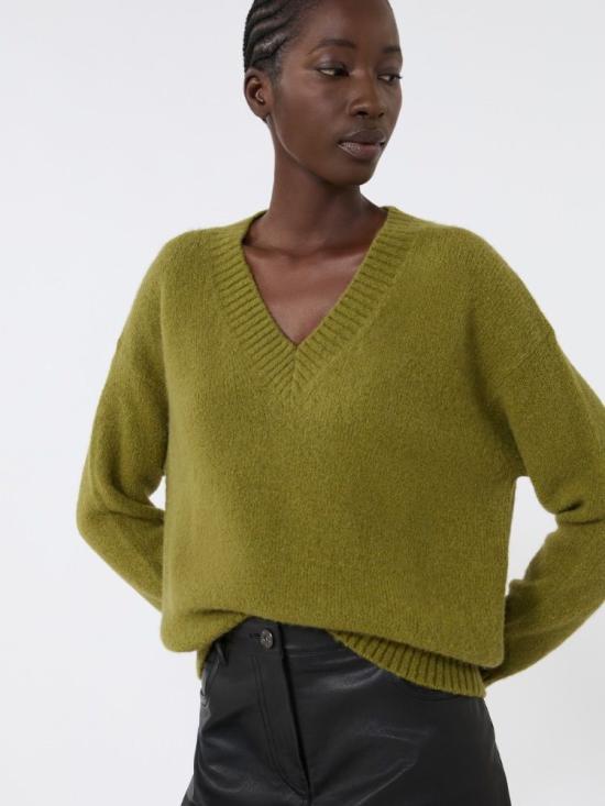 25FW 위켄드막스마라 스웨터 2525366122600009 GREEN - WEEKEND MAX MARA