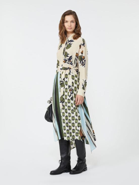 25FW 위켄드막스마라 미디 원피스 2525226022600001 BEIGE - WEEKEND MAX MARA