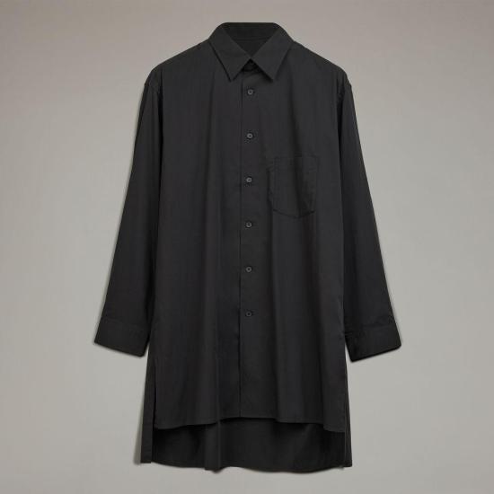  와이쓰리 긴팔 셔츠 YY3U251PRTO076BK BLACK DOM