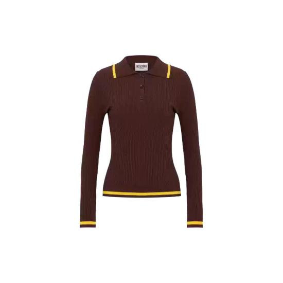 25FW 모스키노 스웨터 AEF252K109118201AEF1095 Brown DOM