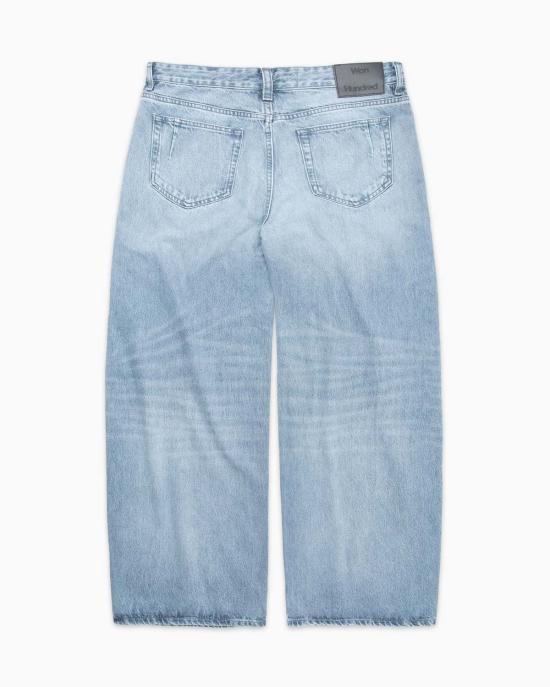  원 헌드레드 데님 팬츠 리옹 청바지 스토미 블루 - WON HUNDRED