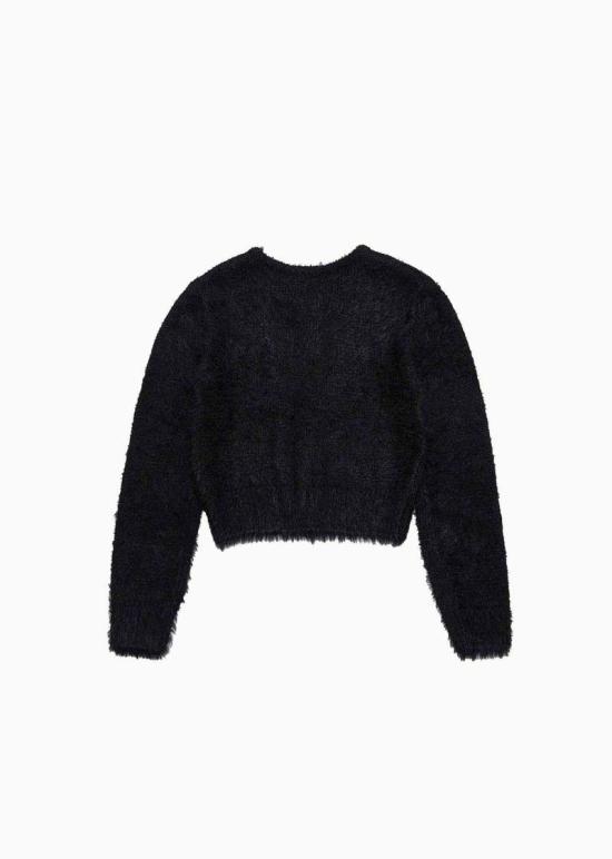  아모멘토 스웨터 AM24FWW05CDBLACK DOM - AMOMENTO