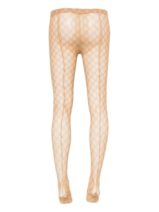 25FW 구찌 프린티드 스트레치 나일론 타이즈 849720 3GAN99700 BEIGE - GUCCI